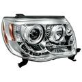 Ipcw Toyota Tacoma 2005 - 2011 Head Lamps- Projector With Rings Chrome CWS-2040C2